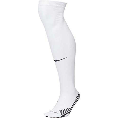 Nike Unisex-Adult Squad Socks, White/Black, L
