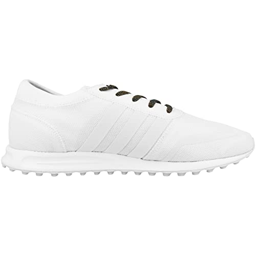 adidas Herren Los Angeles Sneaker Low Hals, Elfenbein (FTWR White/FTWR White/LGH Solid Grey), 48 2/3 EU
