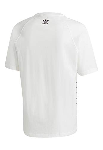adidas Herren Bg TRF Out Tee T-Shirt, Weiß/Schwarz, S