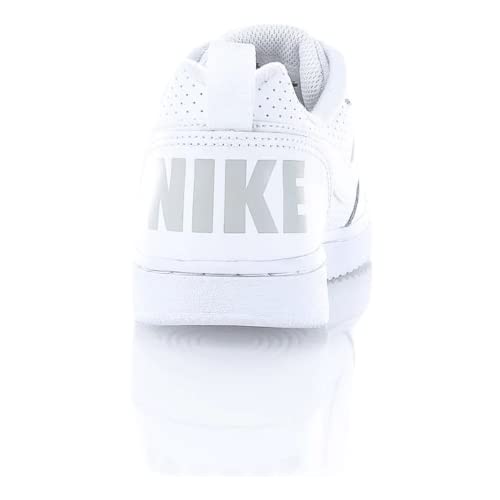 Nike Unisex Court Borough Low (Gs) Basketballschuhe, Blanco White White White, 40 EU