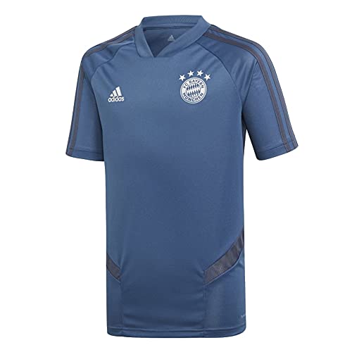 adidas Unisex Kinder FCB Tr JSY Y T-Shirt, braun/blau, 176