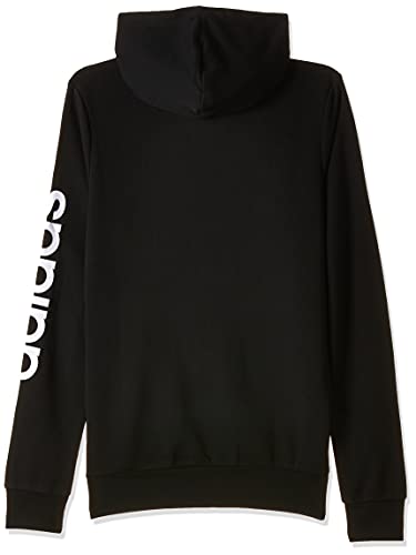 adidas Mädchen Essentials Linear Full-Zip Hoody, Black/White, 140