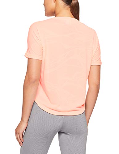 adidas Originals Damen Kurzarm T-Shirt Aeroknit, Clear Orange, S, CW3875