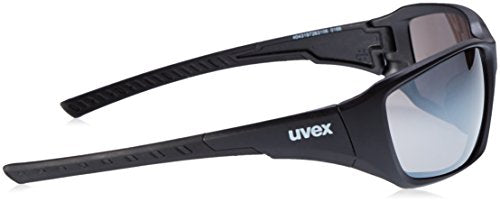 uvex Unisex-Erwachsene Sportstyle 219 Sportbrille, Black Mat, One Size