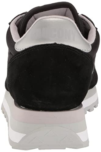 Saucony Damen Jazz Triple Sneaker, schwarz/Silber, 38.5 EU