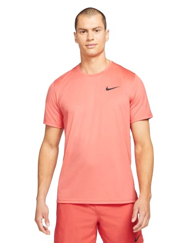 Nike Pro Dri-FIT Herren Kurzarmshirt Cz1181-492, Chile Red, Groß