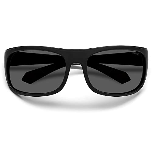 Polaroid Unisex PLD 2125/s Sunglasses, 8LZ/M9 Black ORANGE, L