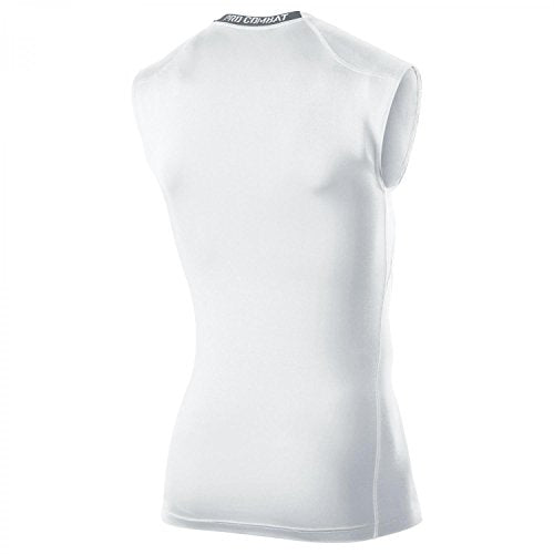 Nike Herren Kompressions Shirt Core Compression SL 2 Kompressionsshirt, White/Cool Grey, M