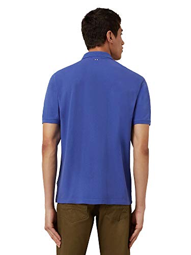 Napapijri Herren Taly 3 Polo Shirt, NP0A4EGD, L, Ultramarine Blue