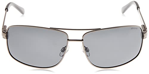 Polaroid Herren P4314 Y2 A4x 63 Sonnenbrille, Grau (Grey), EU
