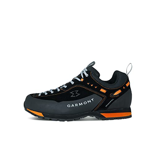 GARMONT Unisex - Erwachsene Outdoor Schuhe, Damen,Herren Sport- & Outdoorschuhe,Wechselfußbett,Outdoor-Schuhe,Black/Orange,41.5 EU / 7.5 UK