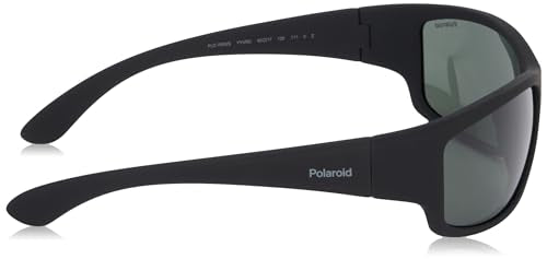 Polaroid Unisex PLD 7005/S Sonnenbrille, Mehrfarbig (RUBBERBLK), 63