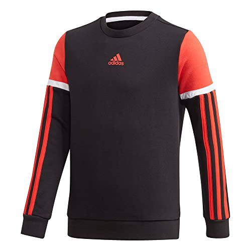 Adidas Unisex Kinder Bold Sweatshirt, Black/Hirere, 176