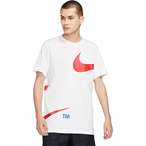 Nike Herren NSW Stmt Gx T-Shirt, Weiß, L