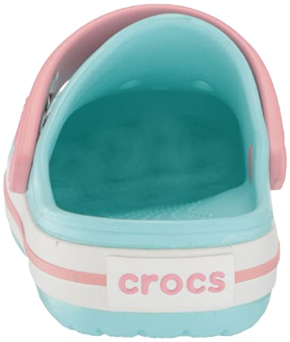 Crocs Unisex Kids Crocband Clog K, Ice Blue/White, 29/30 EU