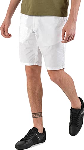 Napapijri Herren NAKURO 2 Shorts, Weiß (Bright White 002), W33 (Herstellergröße: 32)