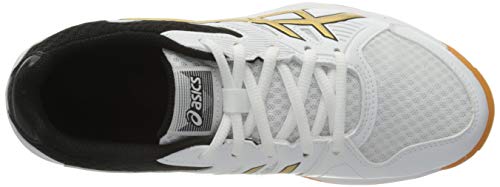 ASICS Herren 1072A012-106-11M Trail Running Shoe, White Pure Gold, 32 EU