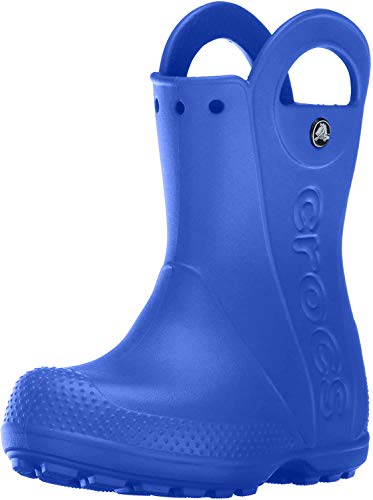 Crocs Handle It Rain Boot K, Unisex-Kinder Gummistiefel, Blau (Cerulean Blue 4o5), 28/29 EU