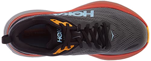 Hoka One Herren Bondi 8 running shoes, Grau, 44 2/3 EU