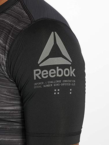 Reebok AC Comp Tee-AOP Herren T-Shirt, Black, XL