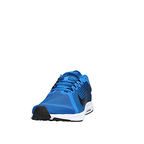 Nike Herren Downshifter 8 Laufschuhe, Blau (Blue Nebula/dark Obsidian-navy-white-black 401) , 45.5 EU