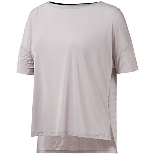 Reebok Damen T-Shirt Perforated Tee XS Mehrfarbig (lavluc)