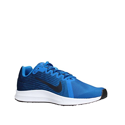 Nike Herren Downshifter 8 Laufschuhe, Blau (Blue Nebula/dark Obsidian-navy-white-black 401) , 45.5 EU