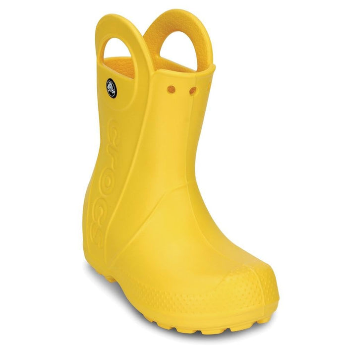 Crocs Unisex Kinder Handle It Rain Bootschuhe, Gelb, 34/35 EU