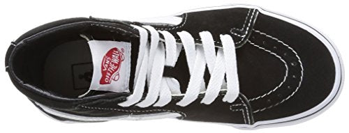 Vans K Sk8-hi, Unisex-Kinder Hohe Sneakers, Schwarz (Black/True White), 31 EU
