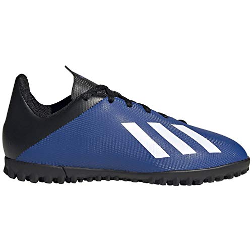 adidas Herren X 19.4 Tf J Fußballschuh, Blau Team Royal Blue FTWR White Core Black, 37 1/3 EU