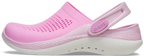 Crocs LiteRide 360 Clog K, Taffy Pink/Ballerina Pink, 12 UK