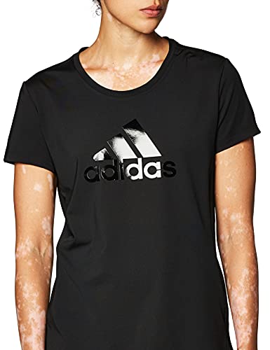 Adidas Women's T-Shirt Glam Logo Bos