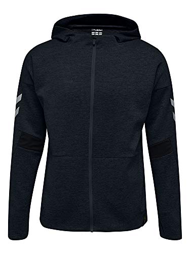 hummel Herren Tech Move Zip Hoodie, Black, XL