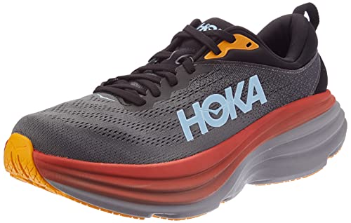 Hoka One Herren Bondi 8 running shoes, Grau, 44 EU