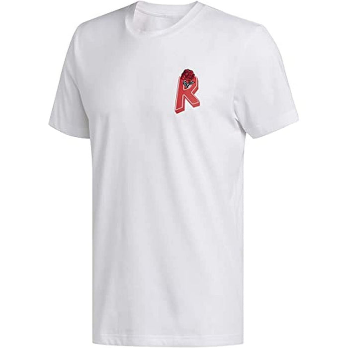 adidas Herren T-Shirt Dame Logo, White, S, FM4792