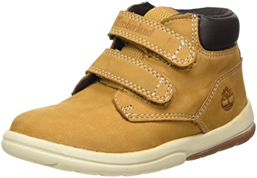 Timberland Unisex Baby Toddle Tracks Hook and Loop Stiefel, Gelb (Wheat Nubuck 231), 22 EU