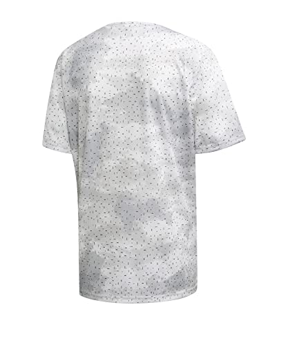 adidas Herren Tan AOP JSY T-Shirt, weiß, XL