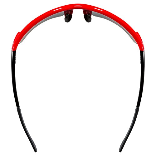 uvex Unisex – Erwachsene sportstyle 116 Sportbrille, red-Black, Einheitsgröße