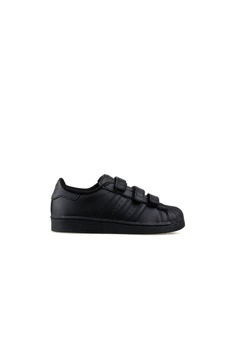 adidas Superstar Sneaker, Core Black/Core Black/Core Black, 34 EU