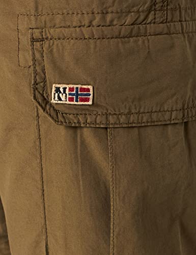 Napapijri Herren NOTO 3 Shorts, Grün (Green Way GW11), W(Herstellergröße:38)