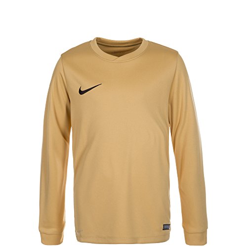 Nike Kinder Langarm Trikot Park VI, Jersey Gold/Black, XS, 725970-738