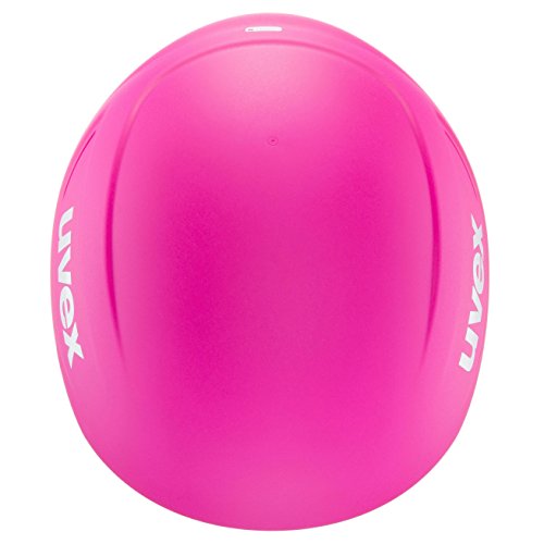 uvex Unisex-Erwachsene Race + Skihelm, pink-White mat, 55-56 cm