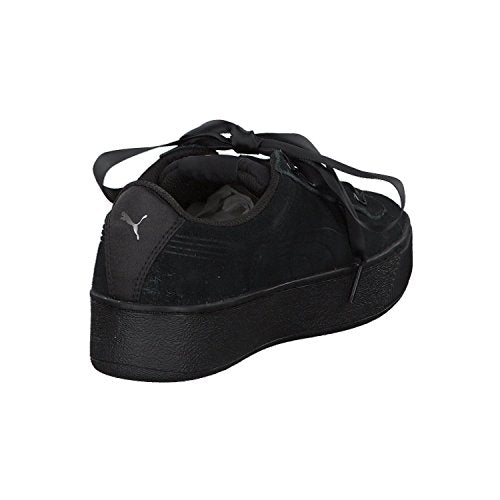 PUMA Damen Vikky Platform Ribbon S Sneaker, Black Black