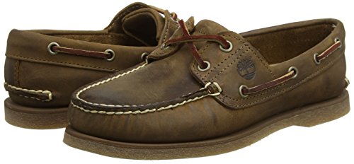 Timberland Herren Classic 2 Eye Bootsschuhe, Braun (Brown Full Grain), 45 EU