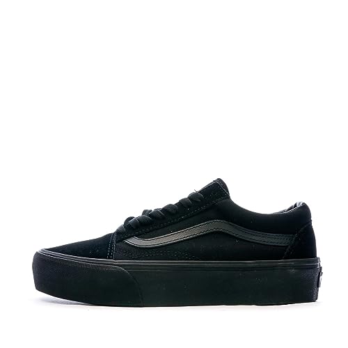 Vans Damen Old Skool Platform Sneaker, Schwarz Black White BKA, 40.5 EU