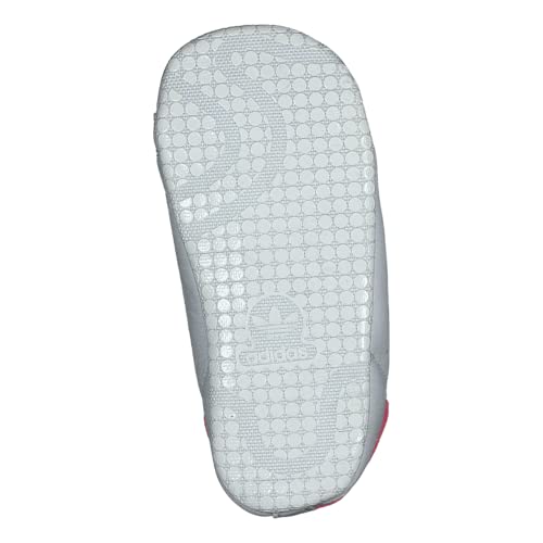adidas Originals Stan Smith Crib S82618, Unisex Baby Lauflernschuhe Sneaker, Weiß (Ftwr White/Ftwr White/Bold Pink), EU 18