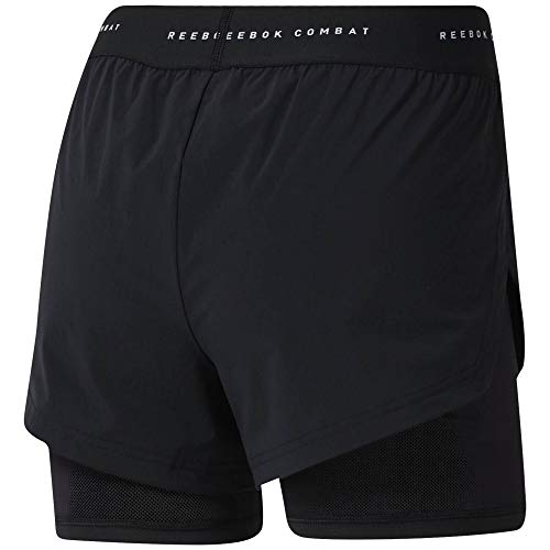 Reebok Damen Cbt Kickboxing Short Kurze Hose, Schwarz, M