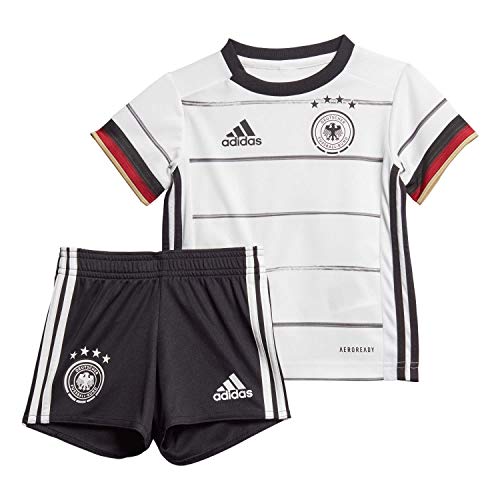 adidas Baby DFB H BABYKIT Sportoutfit, Schwarz, 74