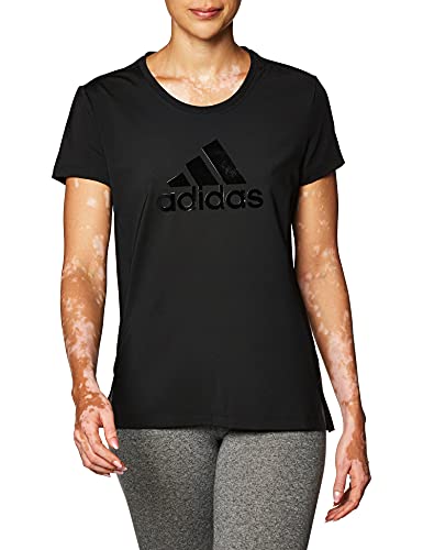Adidas Women's T-Shirt Glam Logo Bos