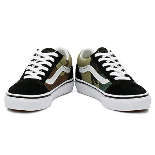 Vans Kids Uy Old Skool (Woodland Camo Lifestyle Shoes